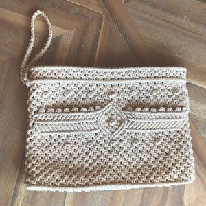 VINTAGE | BEIGE CLUTCH